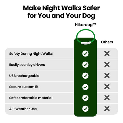 Hikerdog™ Glow Collar